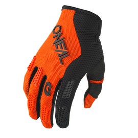 O'NEAL Bicycle & Motocross Gloves MX MTB FR Downhill Fit Breathable Material Element Glove Racewear V.24 Adult Black Orange Size XXL