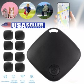 Unbranded 1-8PCS Tile Smart GPS Tracker Wireless Bluetooth Anti-Lost Wallet Key Pet Finder - 1PCS