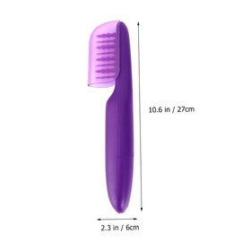 Baluue Styling Comb Anti-knot Hair Comb Portable Speed Vibration Massage for Bath Scalp Back Shoulder Arm Hand Home Salon