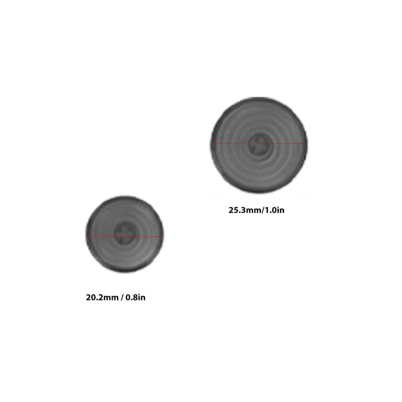 Arcade Button Covers 12 Pcs Mechanical Push Button Covers for