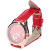 Women Watch Wine Red Mechanical Watch Luminous Waterproof Hollow Heart