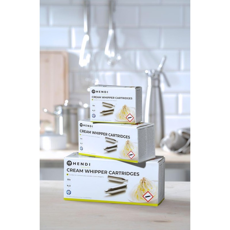 Cream whipper chargers