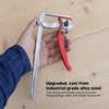 Quick Ratchet Guide Rail Clamp Alloy Steel Ratchet for Track
