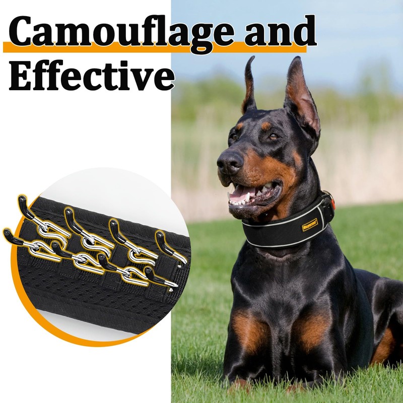 Mayerzon Martingale Dog Collar No Pull for Large Medium Dogs,