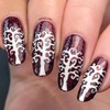 Whats Up Nails - Scary Tree Vinyl Stencils for Nail
