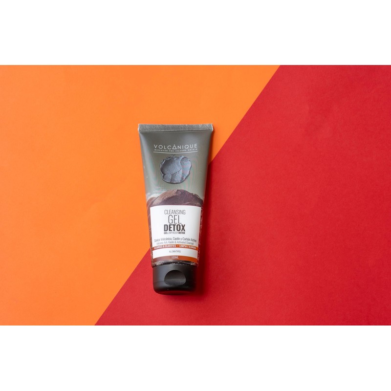 Vulcanique Detox Cleansing Gel with Activated Carbon, Kaolin and Volcanic