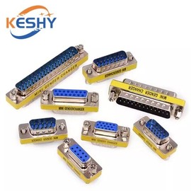DB9 15 25 37 9Pin 남성-여성/남성-남성/여성-여성/미니 소형 성별 체인저 어댑터 RS232 직렬 플러그 Com [09 DB15 Female Female] DB9 15 25 37 9Pin Male-Female/Male-Male/Female-Female/Mini Small Gender Changer Adapter RS232 Serial Plug Com [09 DB15 Female Female]