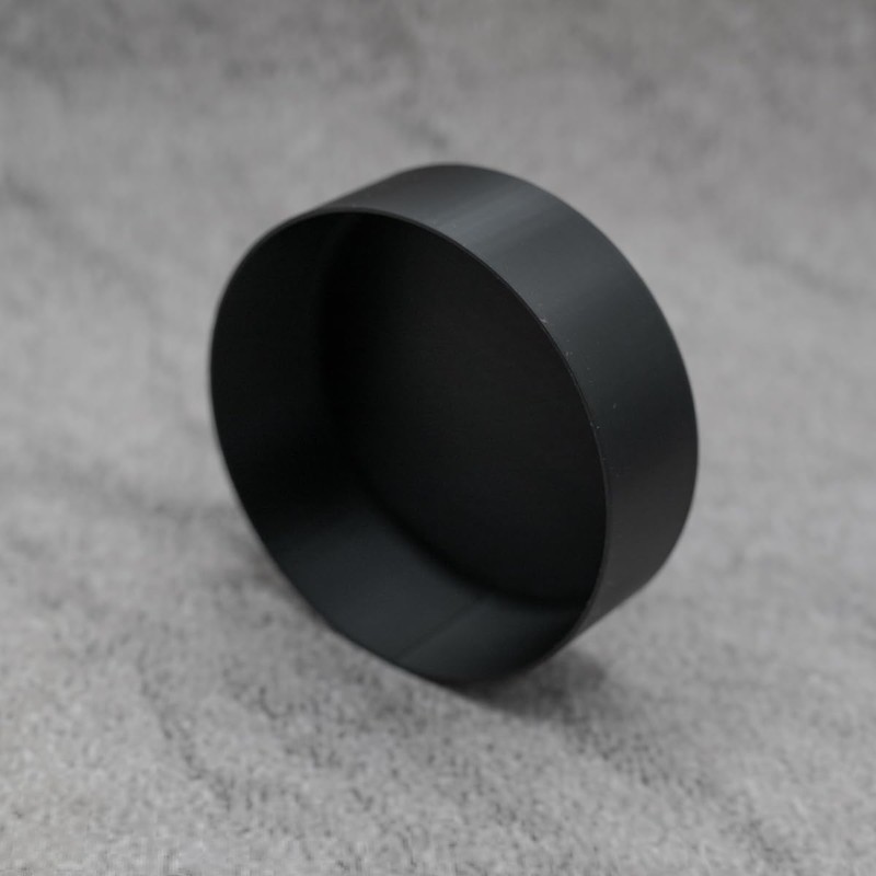 ULEIVA Replacement Protective Cap Carbon Look Black Compatible with Olight