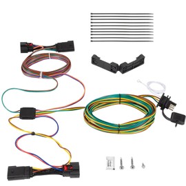 Towing Wiring Harness kit for Blue Ox BX88368 EZ Light Wiring,Towed Vehicle Wiring Kit Used for for Jeep Willys 2021-2024, for Wrangler JL 2018-2024 & for Gladiator 2020-2024