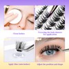 ACTROL Individual Eyelash Lashes Clusters ACT-A 0.05 12-18mm Mix D