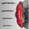 Dynastic Decals Dodge Viper Brake Caliper Decal Set Vinyl Sticker