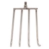 VBESTLIFE Portable Aquatic Weed Rake, 4 Teeth, Stainless Steel Head,