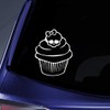 Bargain Max Decals Cute Skull Cupcake Sticker Decal Notebook Car
