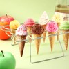 Cupcake Cones Baking Rack Stainless Steel Ice Cream Cone Cupcakes