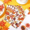 120 servilletas de papel de otoño, calabaza, hojas de arce,