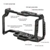 Aluminium Alloy Wear Resistant Camera Cage Extension Frame Kit for