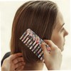 SAFIGLE 2Pcs Wide Tooth Hairdressing Comb Smooth Combs for Home