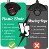 30 Pcs Plastic Grass Trimmer Blades, Cordless Strimmer Blades 83