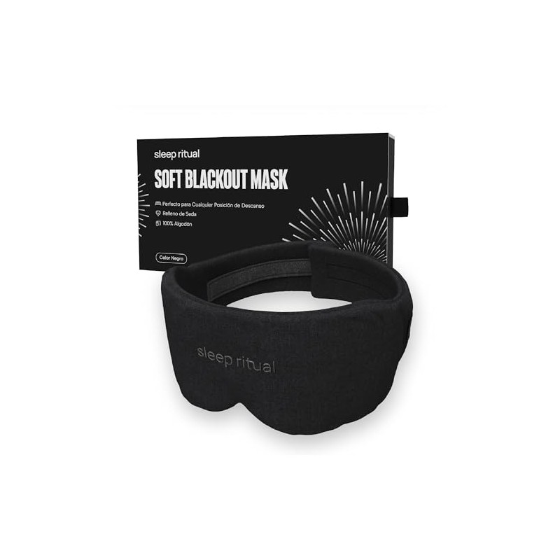 Sleep Ritual Antifaz Premium para Dormir con Tecnología Blackout