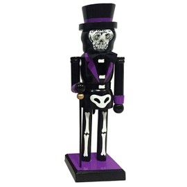 10" Day of The Dead Skeleton Christmas Nutcracker