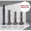 Smoothing Air Hammer Bits Set, 5Pcs Smoothing Air Hammer Tool