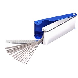 Guitar Nut Bridge File Set Luthiers Tool Box 13 Sizes of Files 1 Flat File for Guitar Banjo Mandolin Bass String Groove Slot BBZY