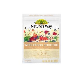네이쳐스웨이 홀푸드 스무디 바닐라 파우치 200g Natures Way Whole Food Smoothie Vanilla Pouch 200g
