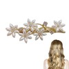 Hair Clips for Women, Flower Hair Pins Golden Hair Accessories