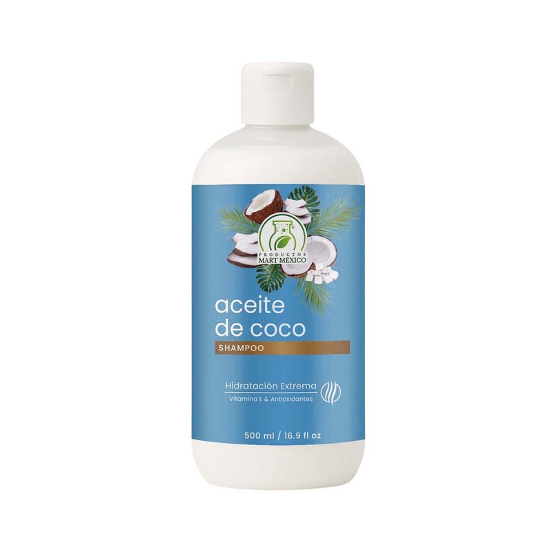 Shampoo Con Aceite De Coco Hidratante 500 Ml Productos Mart