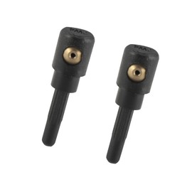 ACROPIX Car Rear Windscreen Washer Jet Nozzles Fit for Volkswagen CC - Pack of 2 Black