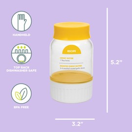 Chef'n 102-567-017 Buttercup Butter Maker, One Size, Lemon/Meringue