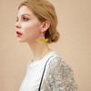 QUSIJIA Colorful Fiesta Drop Earrings Fiesta Party Sombrero Dangle Earrings