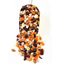 NY SPICE SHOP Cool Brew Espresso Trail Mix with Mixed Nuts - Dried Fruit Healthy Snacks for Adults and Kids - Nut Snack Packs - 1 Pound