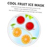 FOMIYES Relaxing Eye Masks Skincare 3pcs Fruit Pattern Eye Pads