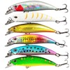 TACTICAL FISHING 6 Piezas - Seis Minnows De Hundimiento Lento,
