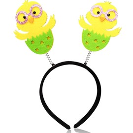 Easter Animal Headband, Easter Egg Hair Band, Hair Hoop, Festive Kids Headband, Adorable Kids Headband, Easter Party Decoration, for Kids Adults (A, 1)