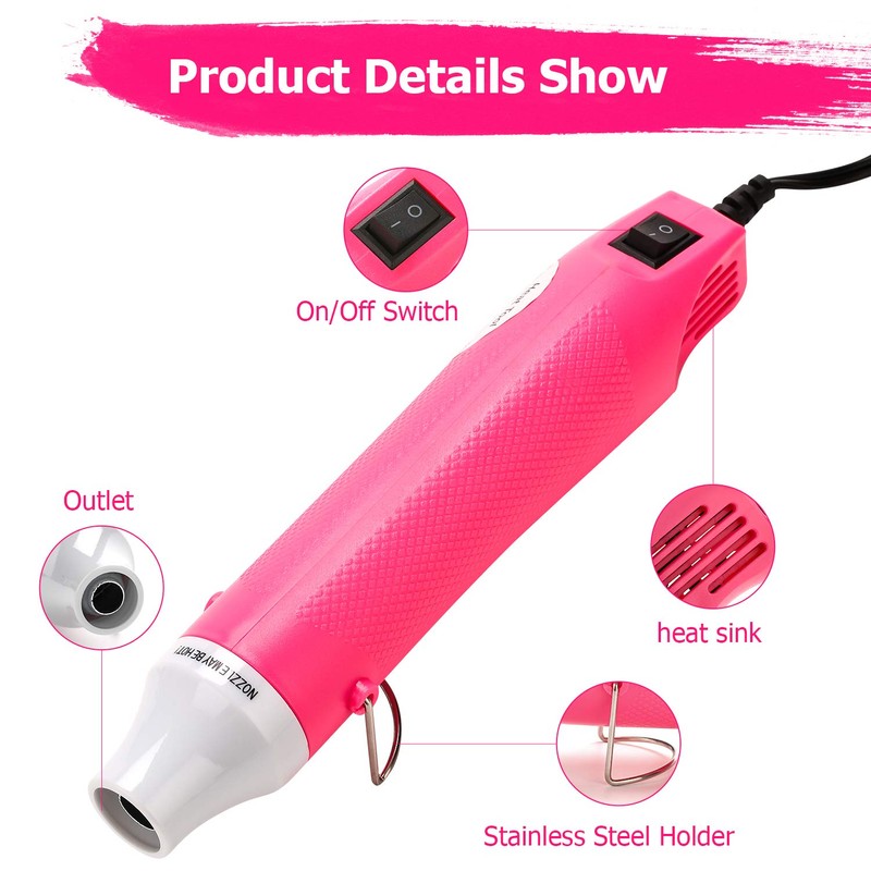 Heat Gun for Crafting - Mini Heat Tool for Epoxy