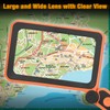 Tobegiga Rechargeable Magnifying Glass with Light for Reading, 5X Large