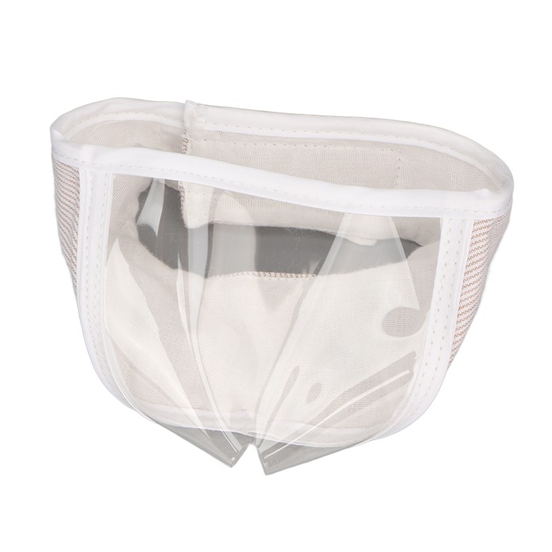 Transparent Cat Muzzle Prevent Licking Biting Barking Breathable Cat Muzzle