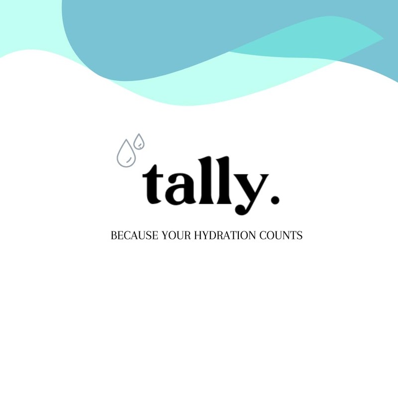 Tally Silicone Hydration Tracker (Adhesive Tracking Accessory adheres to Any