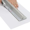 SPRINTIS Aluminium Cutting Ruler, Steel Edge Ruler, Finger Guard and