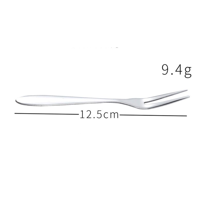 GOBOOMAN Fruit Forks Salad 12pcs 304 Stainless Steel Tasting Appetizer