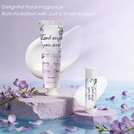 Juego de 24 juegos de crema hidratante para manos, bálsamo labial, kit de versículos bíblicos para iglesia cristiana, regalo inspirador para mujeres, 