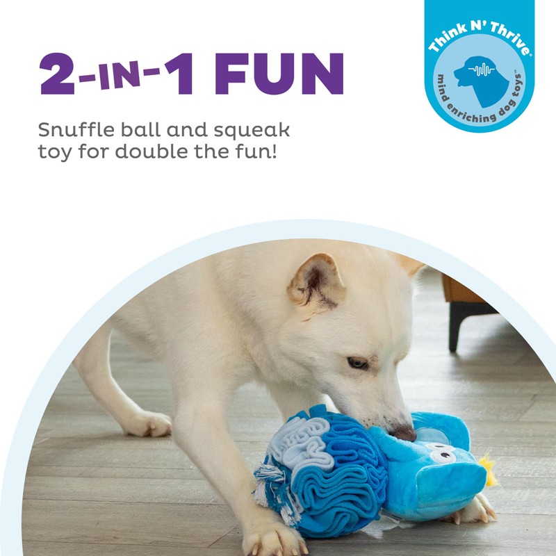 Outward Hound Nina Ottosson Stuff N' Snuffle Plush Snuffle Ball