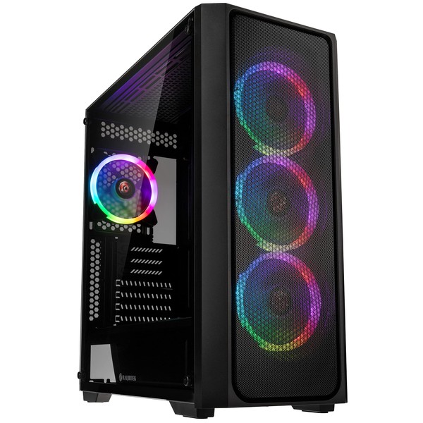 RAIJINTEK PONOS MS4, Mid-Tower PC Case, with Tempered Glass and