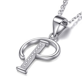 Morella Ladies Necklace Silver, Pendant, 925 Silver Rhodium Plated With Zirconia, White, 45 cm, Silver