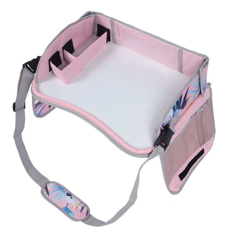 Kids Travel Tray Erasable Drawing Board Organization Pockets Activity Essentials