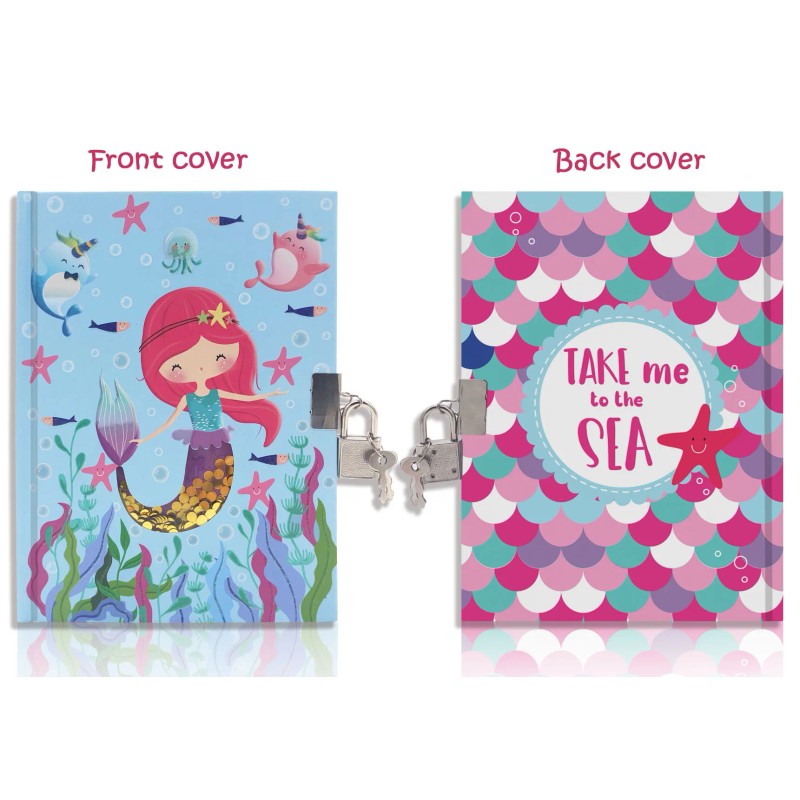 In Stock Kids Girl's Secret Diaries Mermaid Diary Set with