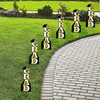 Gold Grad with Graduation Cap Vertical Yard Signs Bulk 6