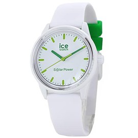 Ice-Watch 018473 Ice Watch, Men's, Women's, Ice, Solar Power, Medium, White, Minimalist